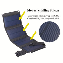 20W Solar Folding Bag Portable Solar Charging Board