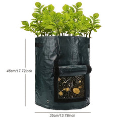 Potato Grow Bags With Flap and Handles 7-10 Gallon