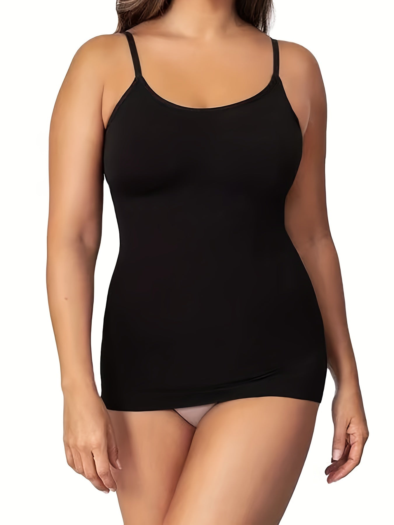 Comfy Crew Neck Sleeveless Cami Top