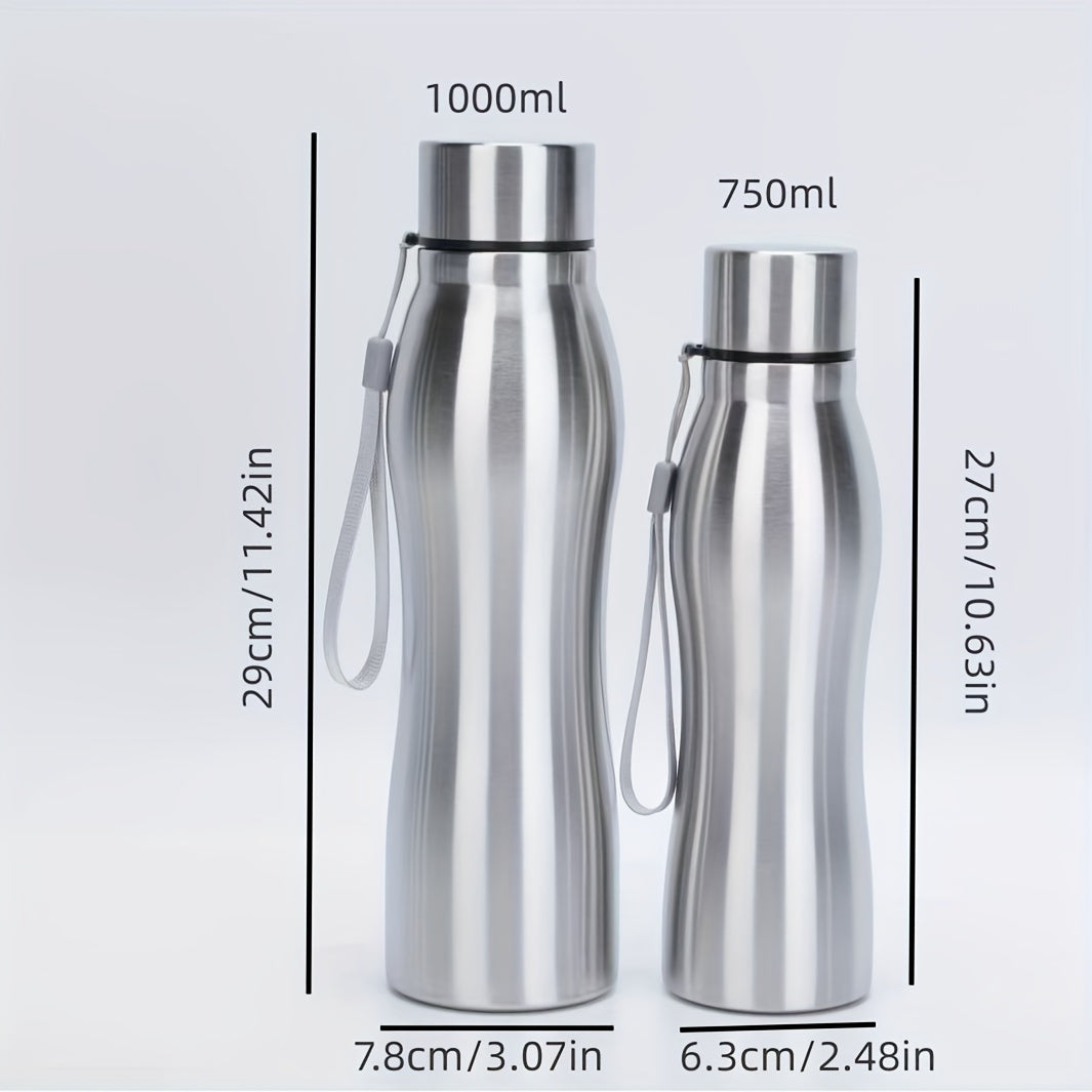 1000ml Stainless Steel Beer Bottle for Outdoor Activities