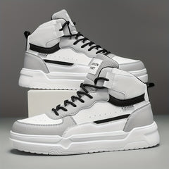 Men's High Top Skate Shoes Non Slip Soft Sole Sneakers