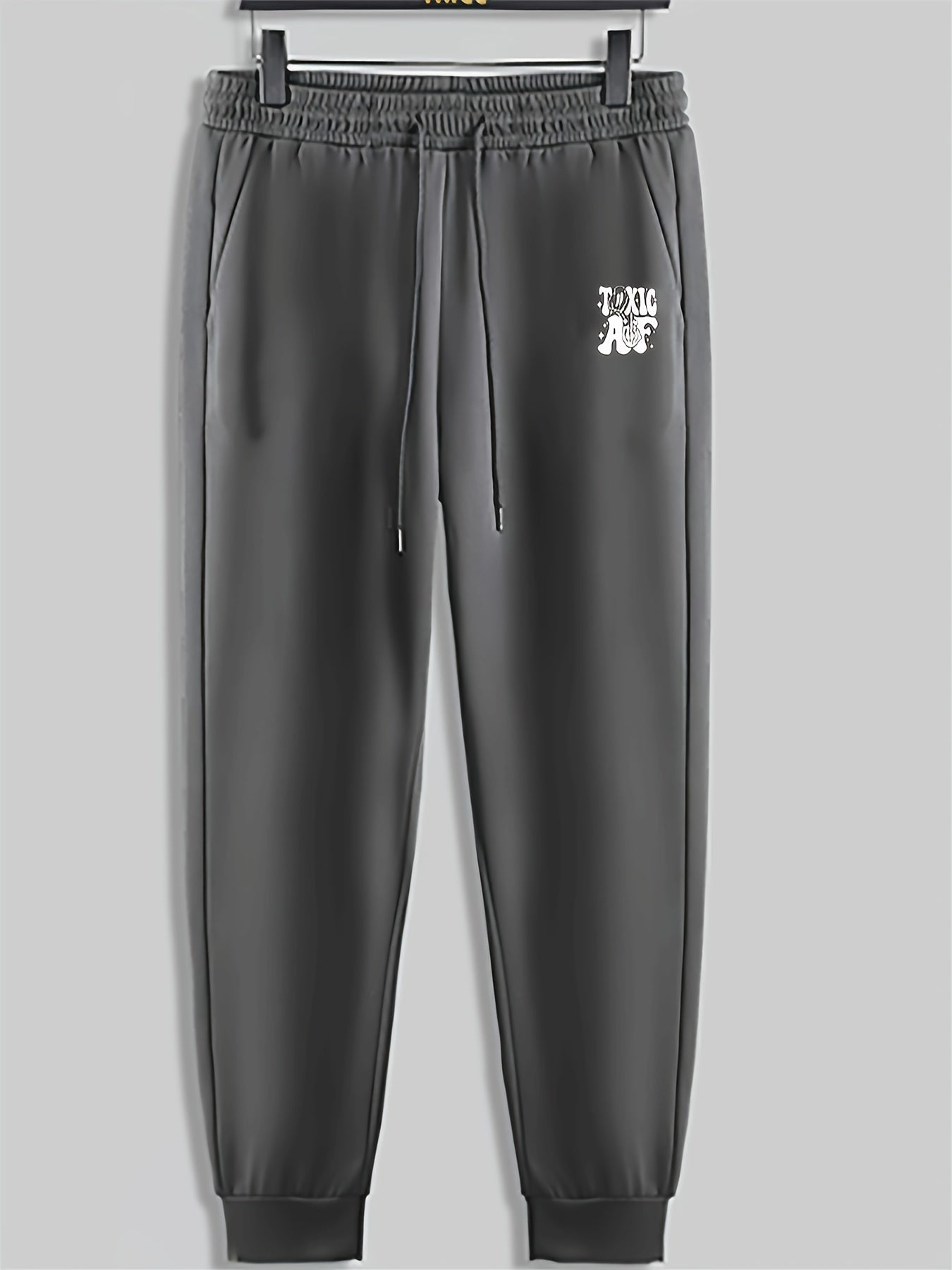 Men's Casual Drawstring Sweatpants Loose Trousers