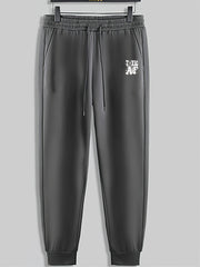 Men's Casual Drawstring Sweatpants Loose Trousers