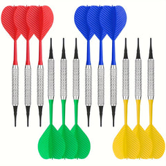 13g Soft Darts with Durable Plastic Tips - Home Entertainment Set