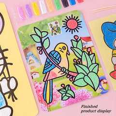 DIY Sand Painting Puzzle Handcraft Set