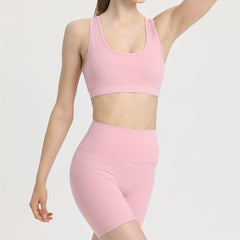 High Waist Seamless Yoga Short Slim Fit Butt Lifting Fitness Short