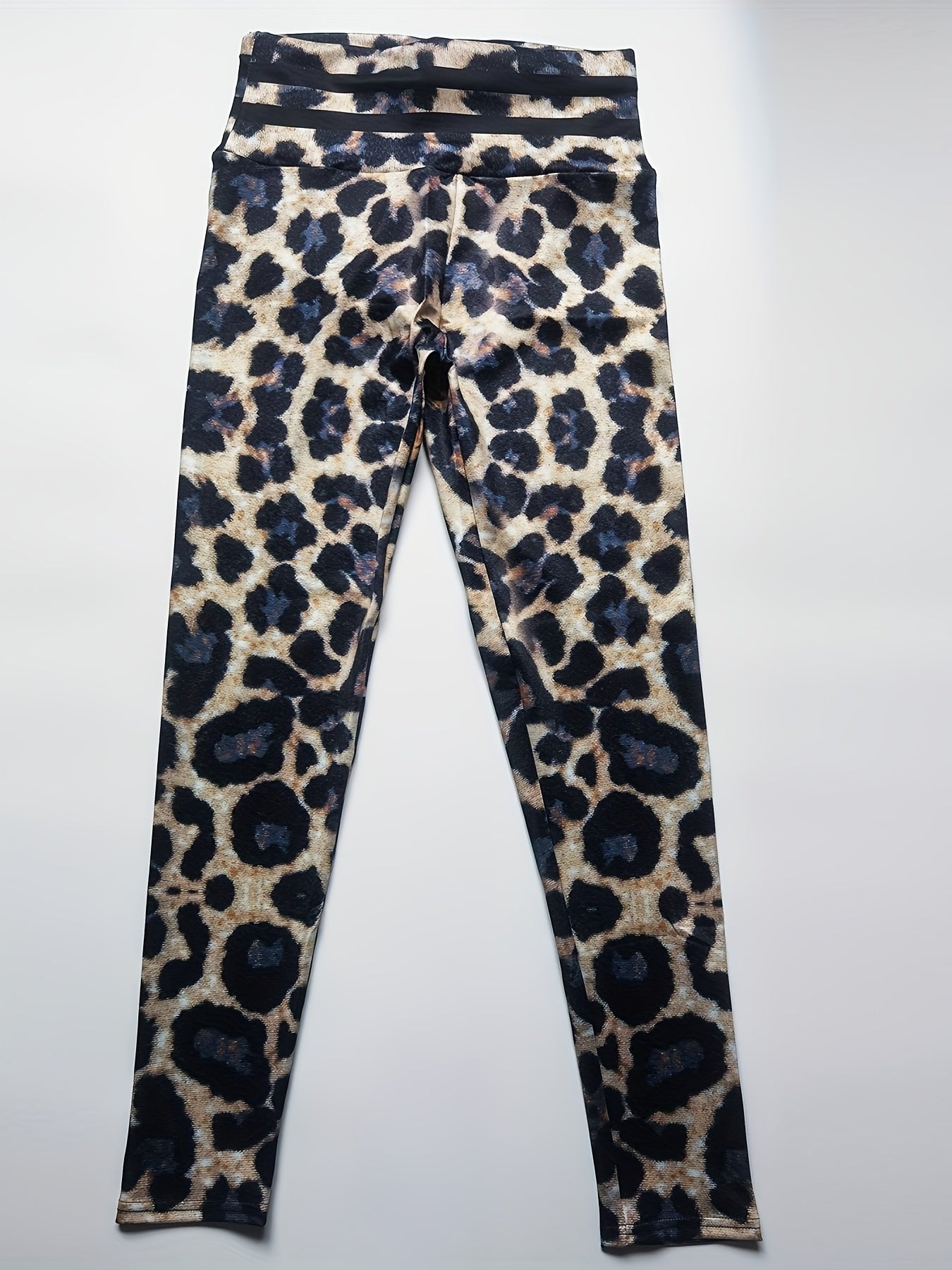 Leopard Print High Waist Yoga Leggings Women's Activewear