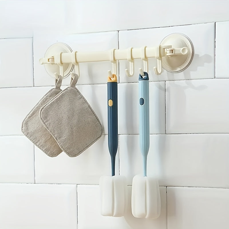 Long Handle Bottle Brush Soft Sponge Cup Nipple Brushes