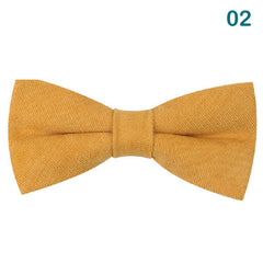 Macaron Solid Men's Bow Tie for Shirt