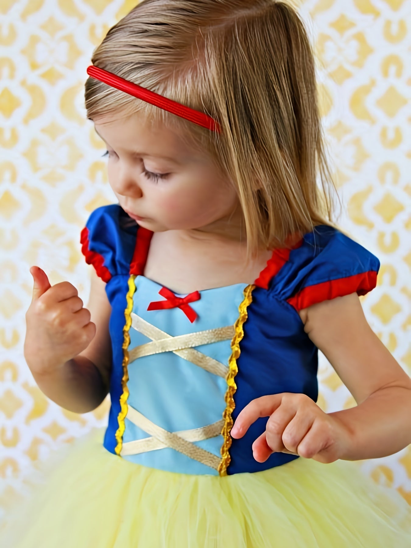 Girl's Princess Dress Mesh Fairy Tale Character Costume