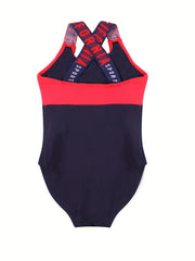 LANDUBI Girls One Piece Swimsuit - Stylish & Stretchy