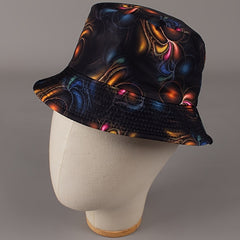 Reversible Bucket Hat Casual Summer Sun Hat Beach Travel Fisherman Cap
