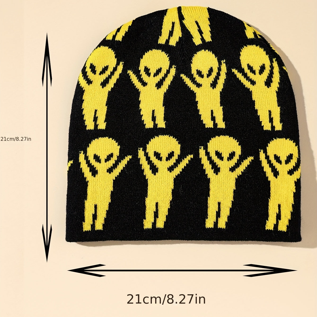 Alien Knit Beanie: Stylish & Versatile Men's Hat