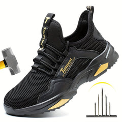 Men's Breathable Work Shoes Lightweight Durable