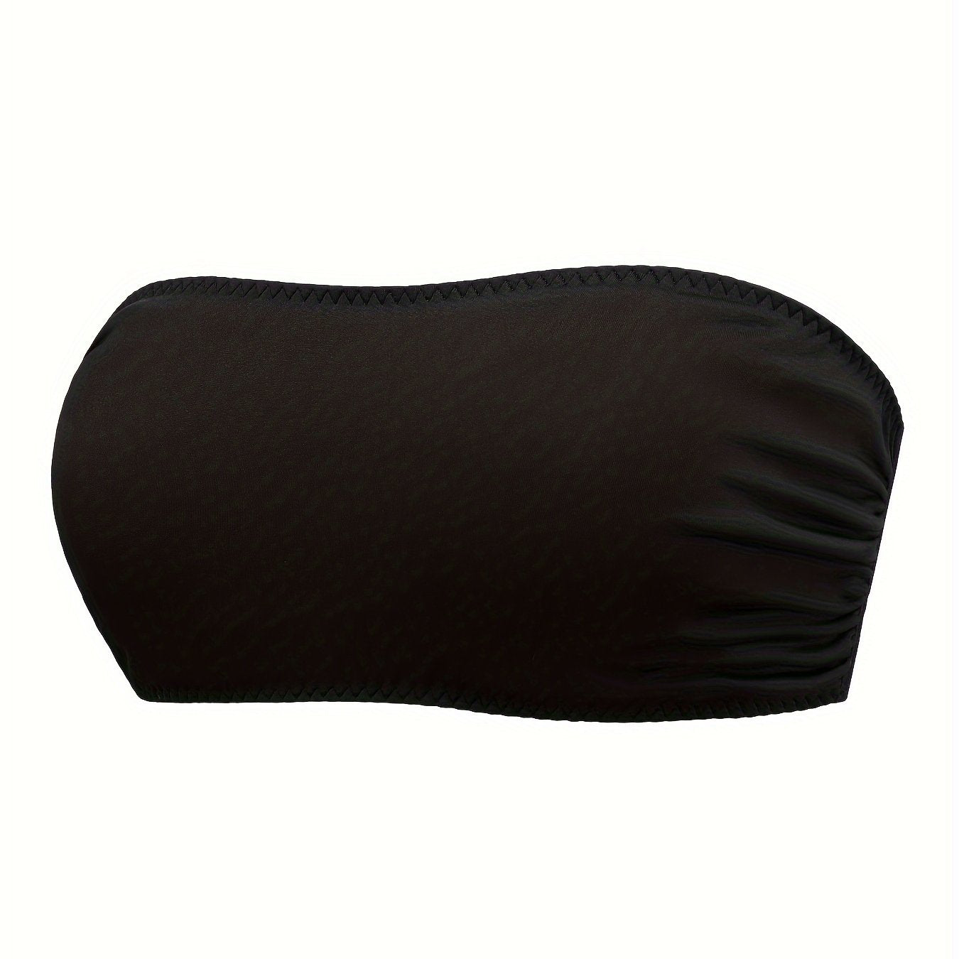 Bandeau Bra Crossback Removable Pads
