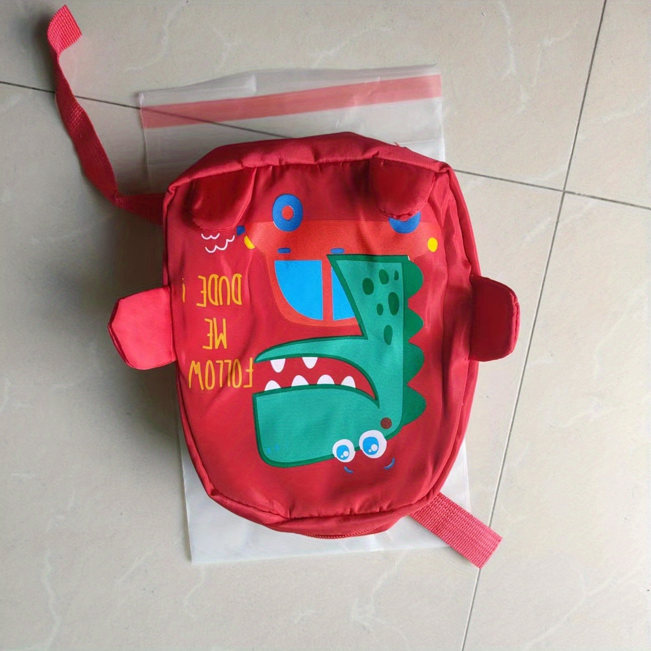 Kids' Animal Schoolbag with Strap Traction for Ages 2-5