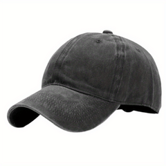 Distressed Denim Baseball Cap Vintage Ball Cap