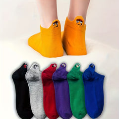 Men's Solid Liner Anklets Socks - Breathable Soft Sweat Absorbent