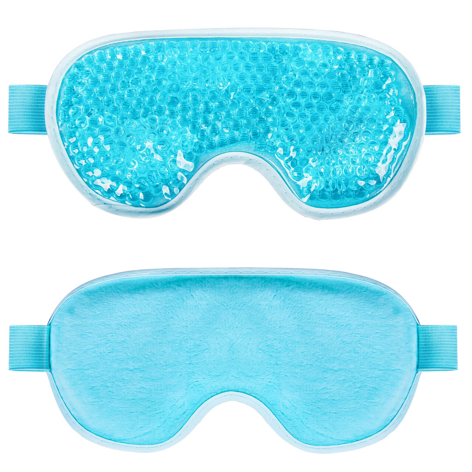 Reusable Cooling Gel Eye Mask for Puffy Eyes and Stress Relief