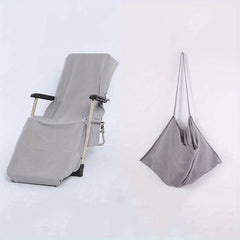 Beach Recliner Cover & Towel Set for Outdoor Leisure