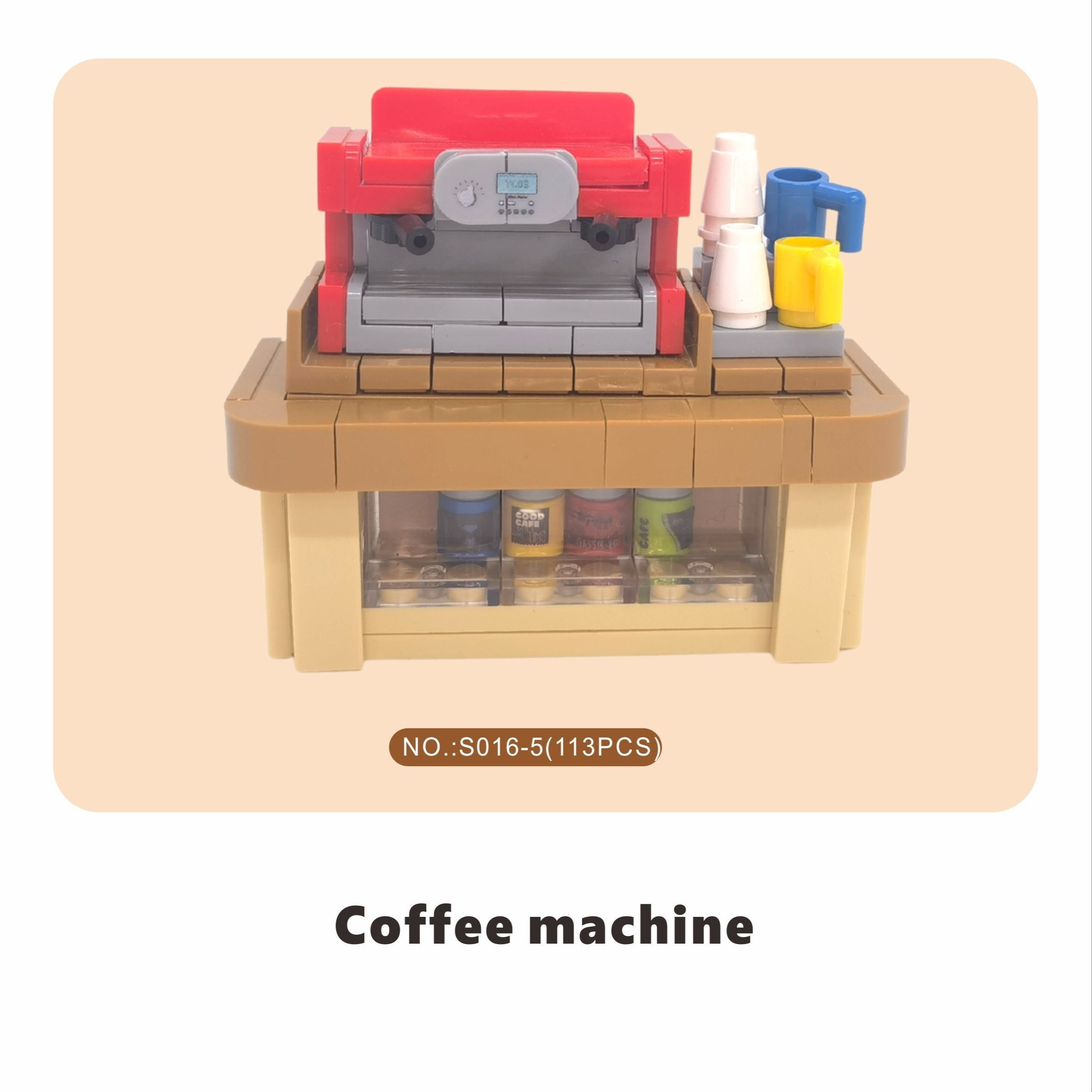 Supermarket Toys Building Blocks Christmas Gift Play House Toys