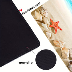 Summer Beach And Starfish Mouse Pad XXL Large 80.01x39.88 cm