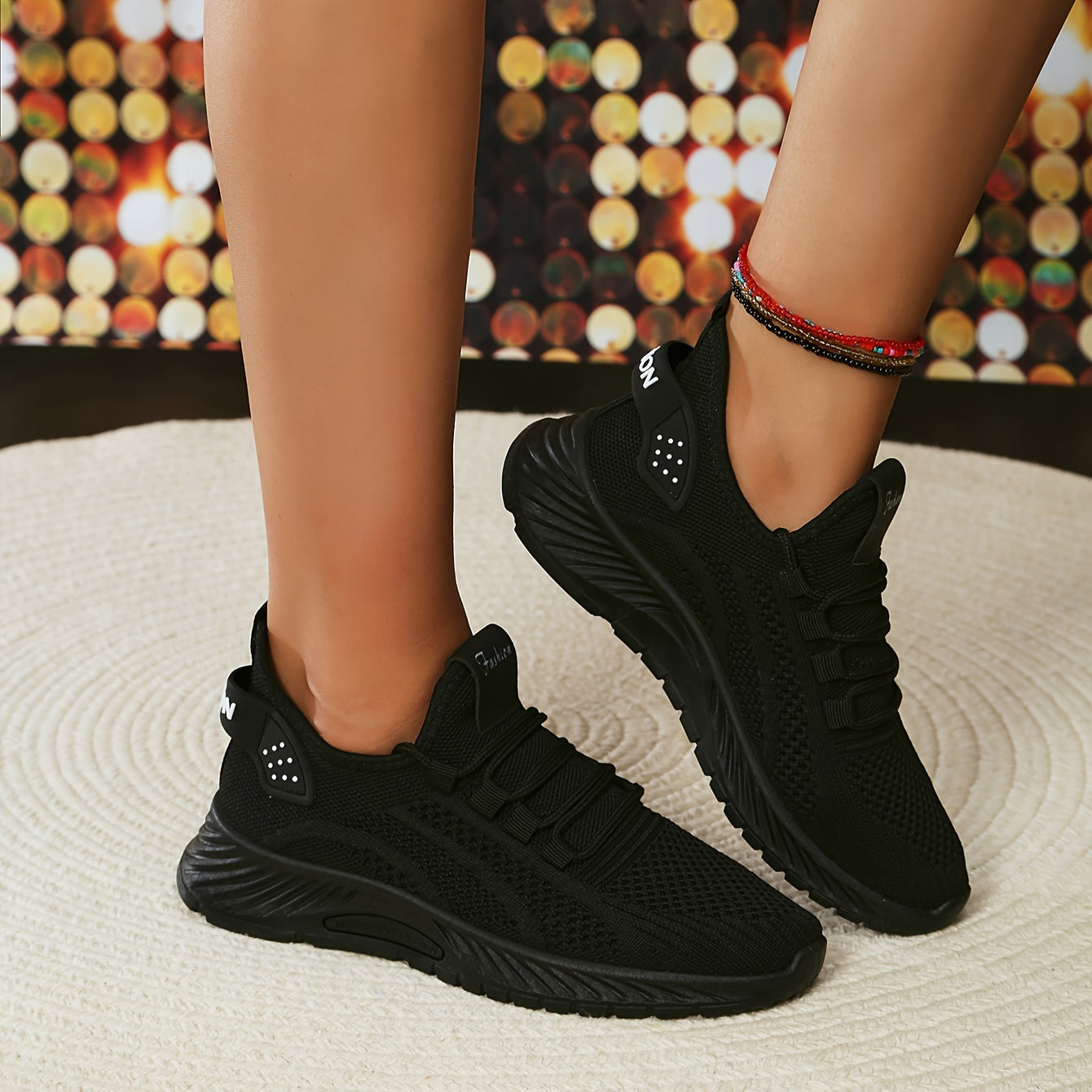 Breathable Shockproof Running Sports Shoes Non-slip Outdoor Sneakers