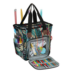 Large Capacity Knitting Bag Crochet Storage Tote Bag Yarn Storage Carrying Bag