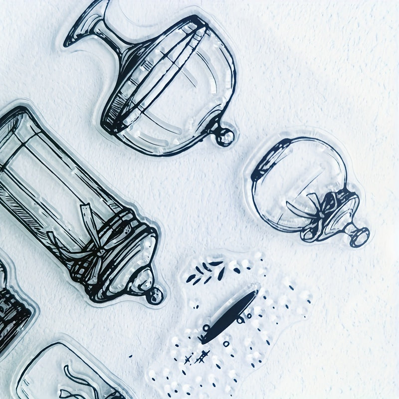 Clear Silicone Stamp for Card Making and Scrapbook Album DIY Crafts