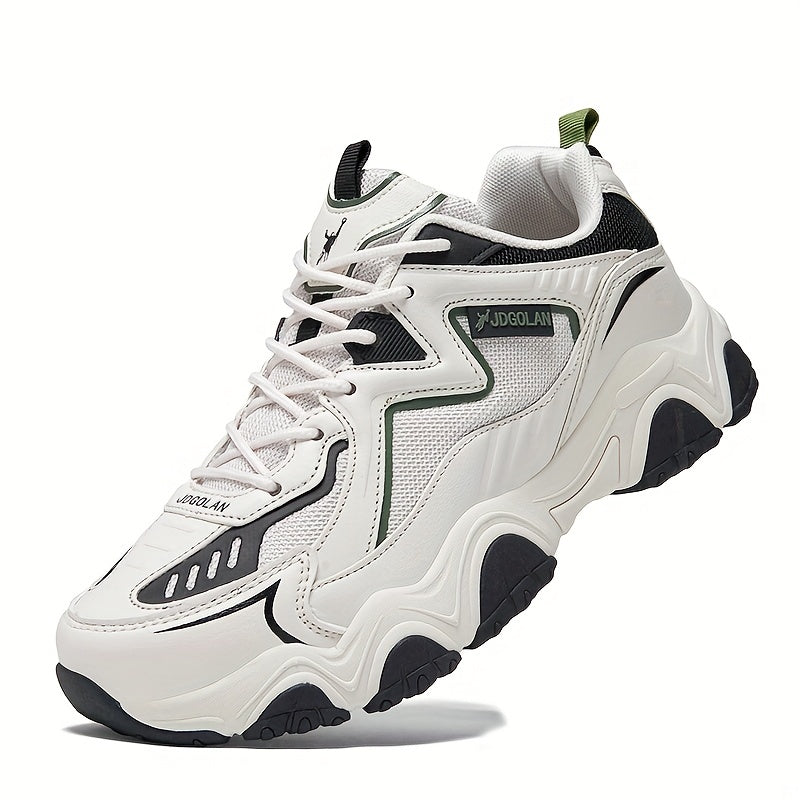 Men's Lace up Chunky Sneakers Dad Shoes Athletic Shoes