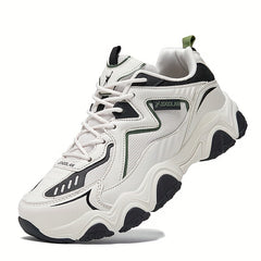Men's Lace up Chunky Sneakers Dad Shoes Athletic Shoes
