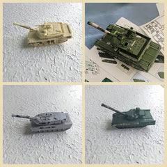 Main Battle Tank Assembly Toy, Military Educational Simulation Toy