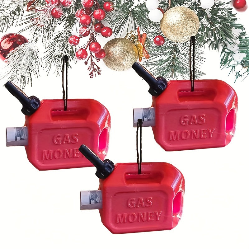 Christmas Tree Gas Tank Resin Decoration Pendant