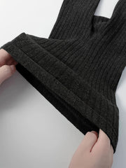 Girls Solid Ribbed Leggings Comfy Casual Leggings For Spring Fall Christmas Gift