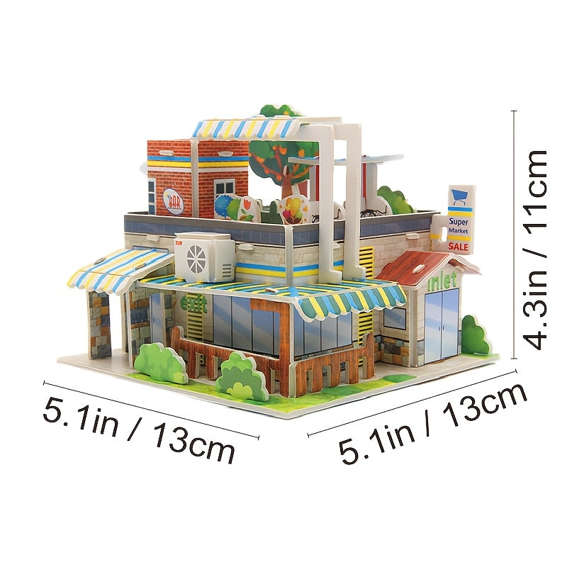 3D Model Puzzle DIY Toys for Kids