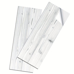 5pcs Peel And Stick Waterproof Wood Flooring Tile 0.7mm Self Adhesive