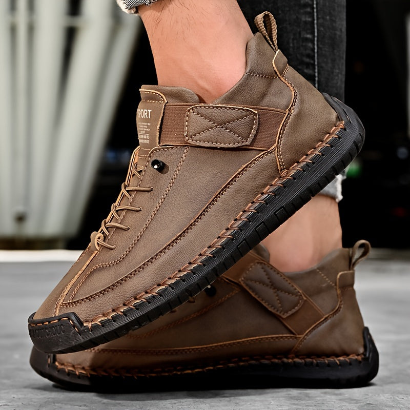 Men's Lace up Sneakers Casual Walking Shoes Comfortable And Breathable