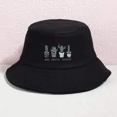 Plant Patterns Bucket Hat Fisherman Hats Unisex Adult Sun Hat