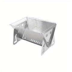 Removable Folding BBQ Grill - Outdoor Camping Stainless Steel Grill