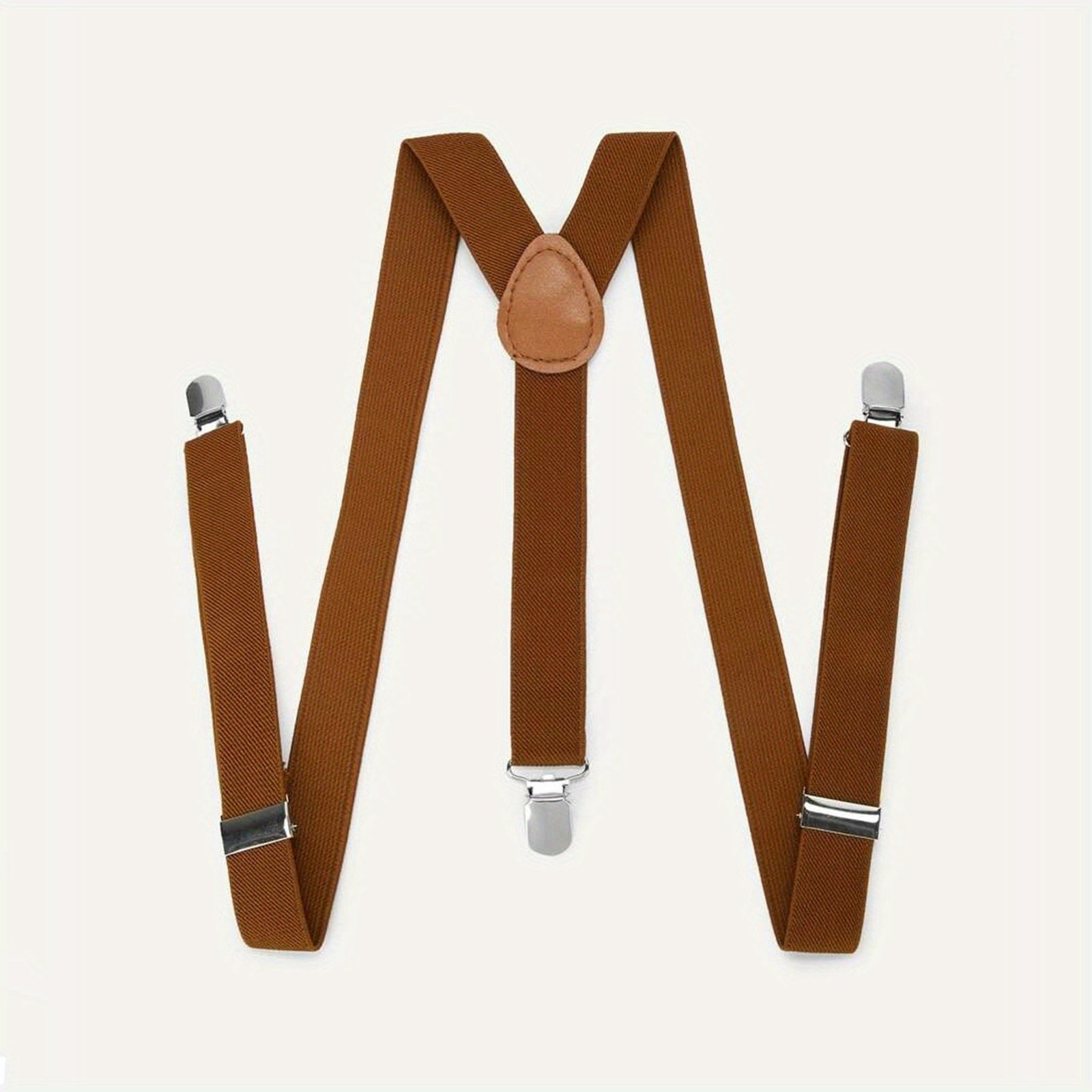 Elastic Non-slip Suspenders With Adjustable Clips