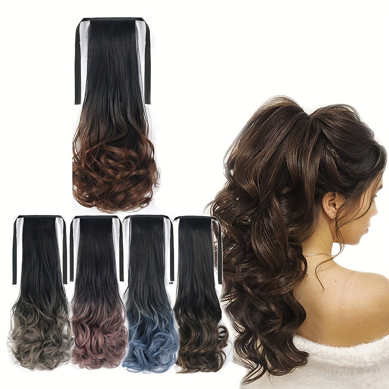 Long Curly Claw Ponytail Synthetic Hair Extensions