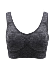 Plus Size Wireless Bra Comfortable Stretchy Sport