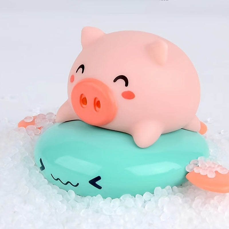 Water Toy Piggy Riding Flying Fish 1 Year Old Bathroom Toys