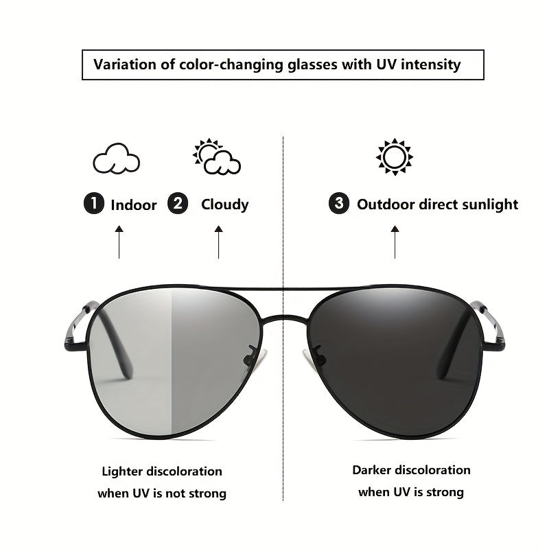 Men's Polarized Sunglasses for Driving and Fishing