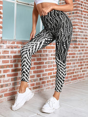 High Waist Yoga Leggings Women Digital Print Activewear