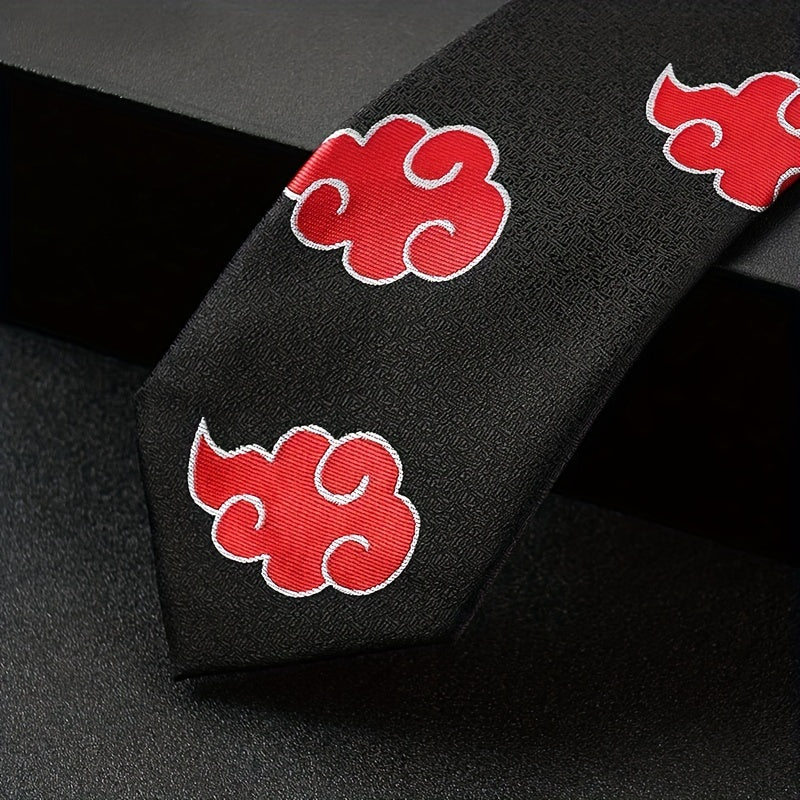 2D Cosplay Red Cloud Men's Shirt Tie