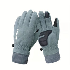 Winter Thick Warm Gloves Non-slip Touch Screen Sports Driving