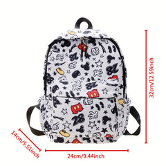Cartoon Waterproof Lightweight Backpack School Bag