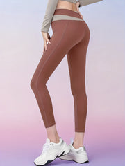 High Waist Leggings Sports Fitness Yoga Running Trousers Women's Activewear