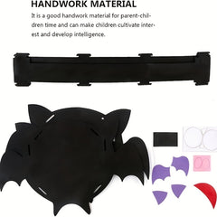 Halloween Candy Bag Non Woven DIY Handbag Pumpkin Bucket